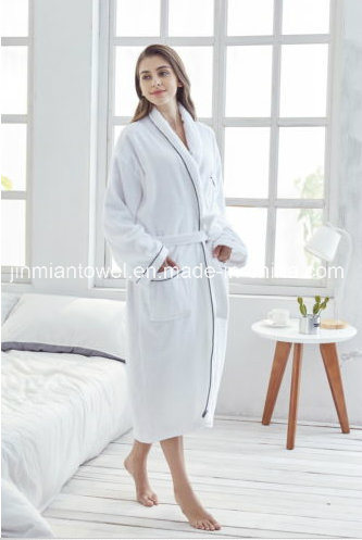 Custom Cotton Towel Bathrobe Wholesale Hotel Women Bathrobe