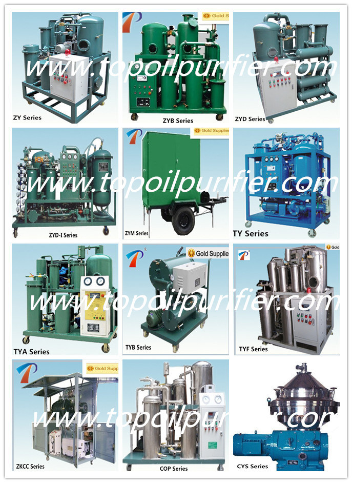 Top Deft Design Fieldwork Dirty Transformer Oil Filtration Machine (ZYM)