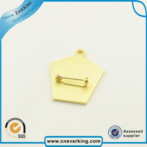 Special Multi-Color Letter Lapel Pin for School Student