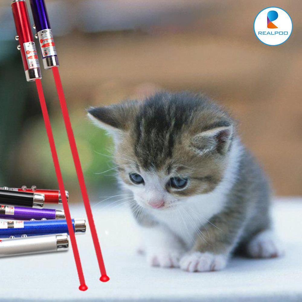 Pet Cat Toy Laser Pointer LED Lamp Laser Pointer Pen