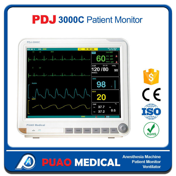 Medical Equipment of Portable Vital Signs Patient Monitor Price (PDJ-3000C)