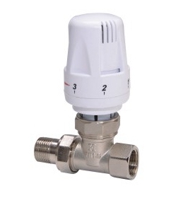 Brass Thermostatic Radiator Valve Angle Valve Lead Free