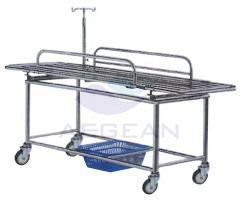 AG-Ss029A Movable Refusable Medical Stainless Steel Surgical Instrument Trolley