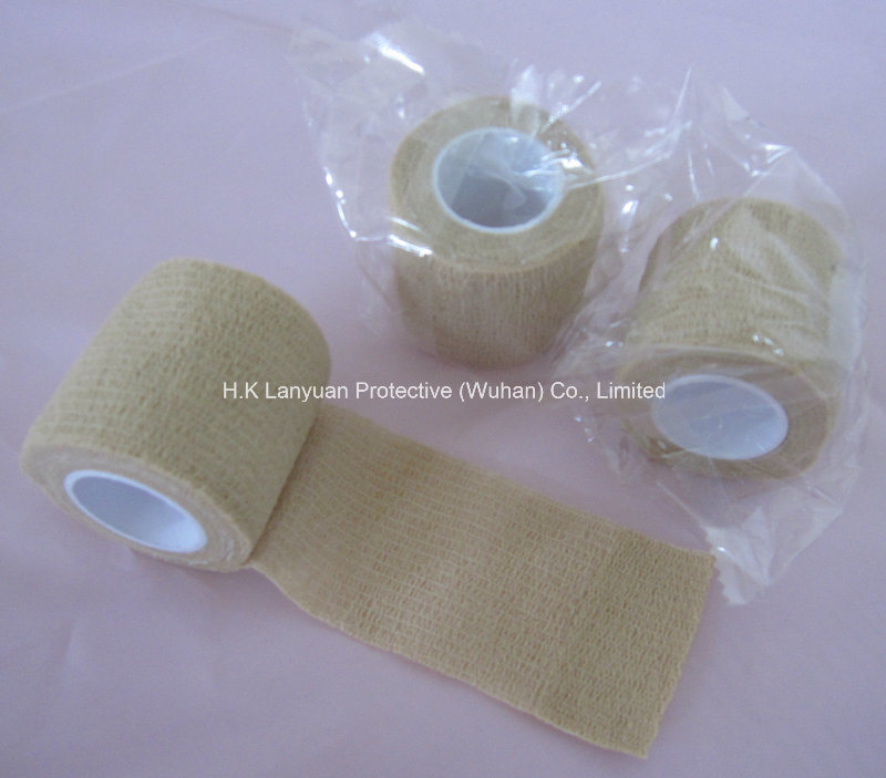 Ly-Ecp Cotton Crepe Elastic Cohesive Gauze Bandage