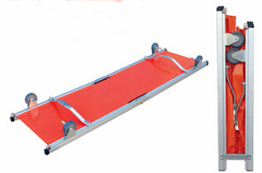 Aluminum Alloy Folding Stretcher with Wheels