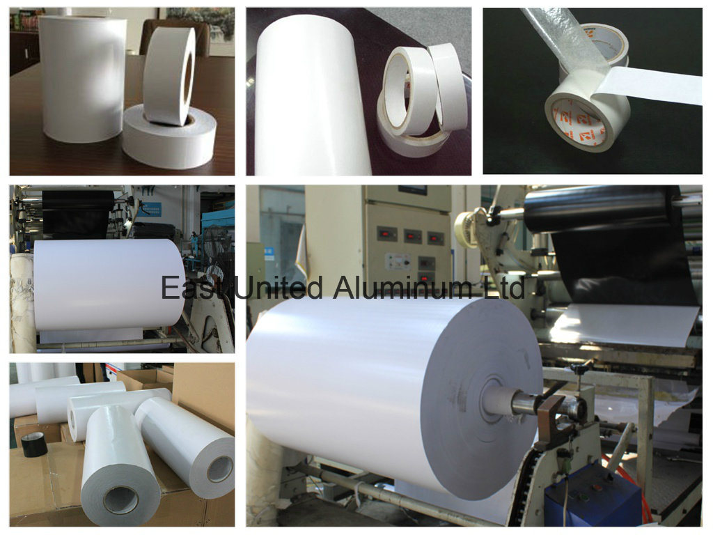 Double-Sided Solvent Tape with White Paper for Phone Die Cutting