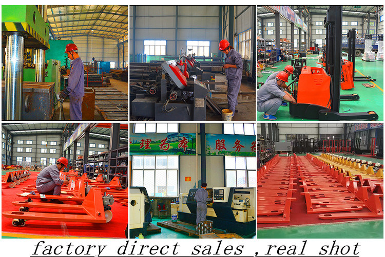 Factory Hand Pallet Truck Compact Trolley with 3000kg