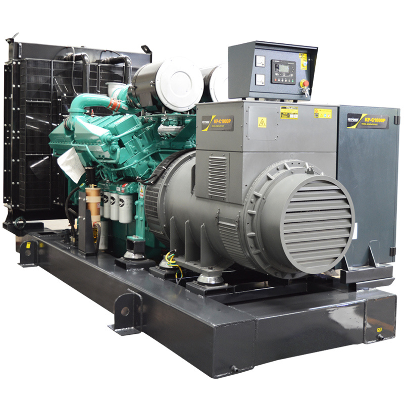1000kVA Power Generator Diesel with 4 Pole Delixi Circuit Breaker