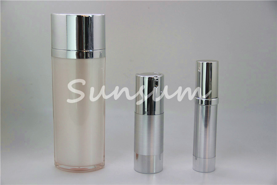 Cosmetic Container Empty Airless Pump Plastic Bottle for Lotion