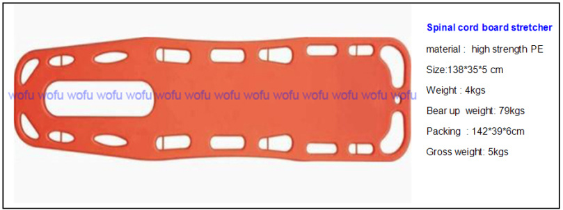 Spinal Cord Board Folding Stretcher