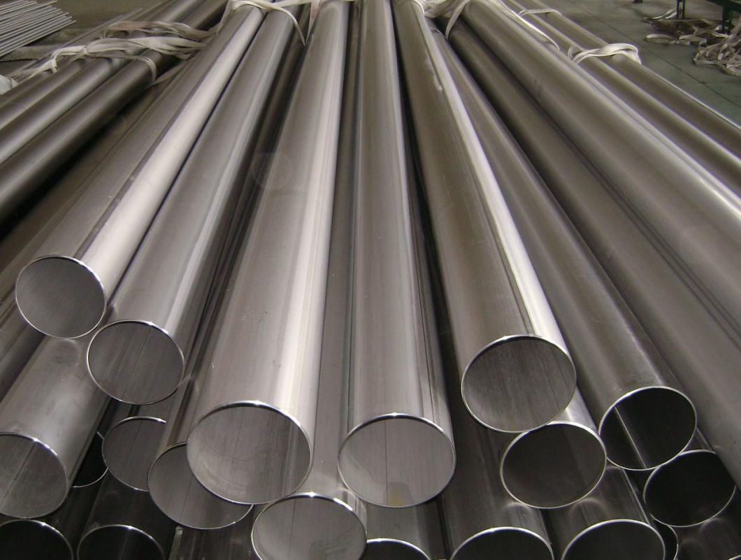 AISI 304 Welded Polished Stainless Steel Round Tube and Pipe