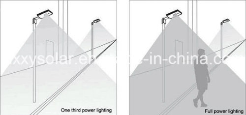 No Operating Cost Dimmable 6W LED Integrated Solar Garden Light Manufacturer