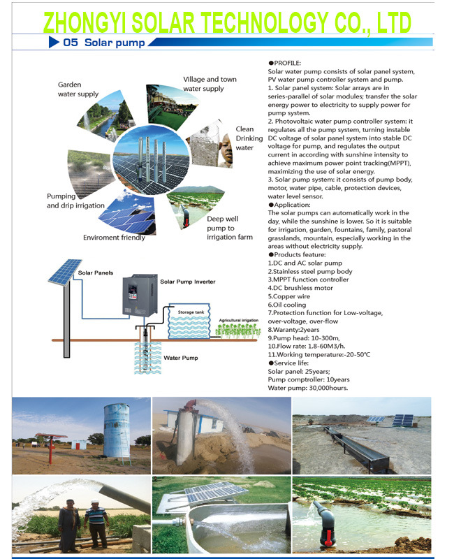 Solar Pump with External Controller