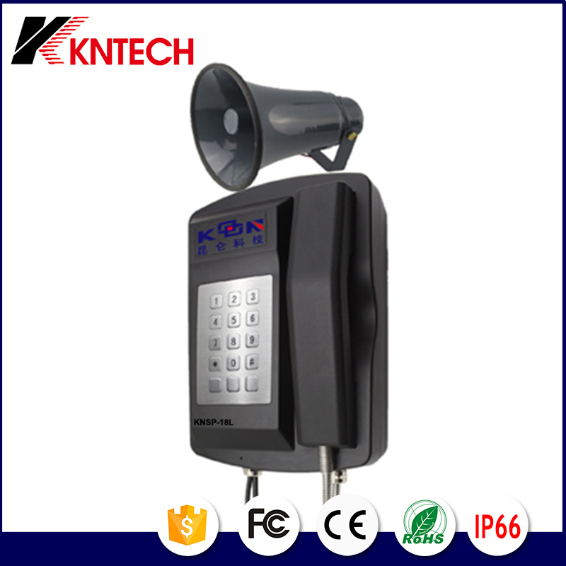 Weatherproof VoIP Waterproof Outdoor Telephone for Mines Railway