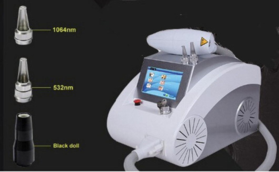 1064nm 530nm Q-Switched ND YAG Laser Tattoo Remaval Machine