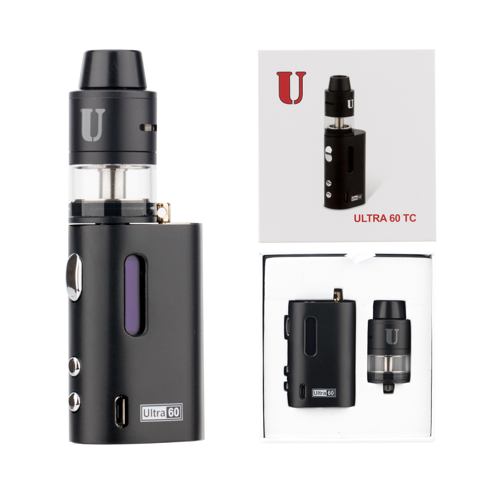 Jomo 2016 New Product Rdta DIY Box Mod Kit 60W Ultra 60 Tc Vaporizer