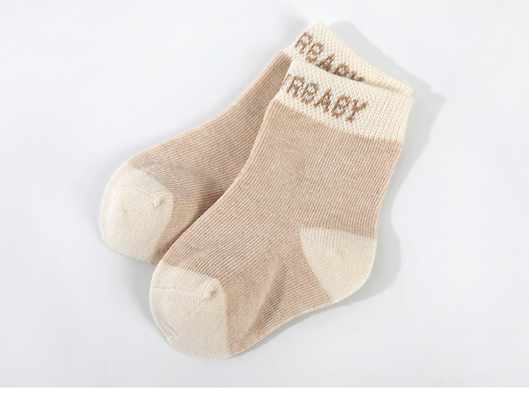 Meias de algodão orgânico para recém-nascidos Organic Cotton New Born Socks
