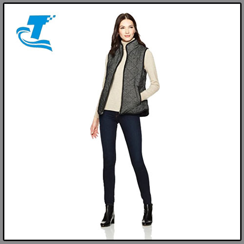 Women's Leisure Warm Herringbone Vest