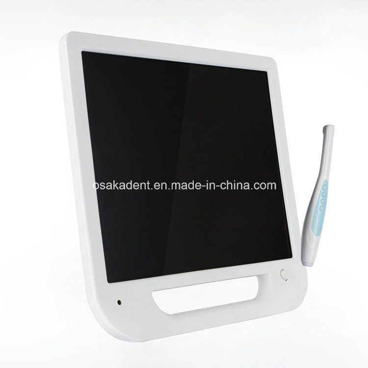 17 Inch White Monitor Dental Intraoral Camera with VGA&Video&USB Including Monitor Holder