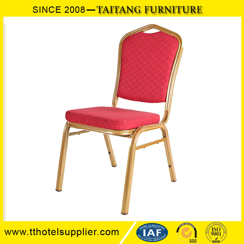 Cheap Used Colourful Fabric Hotel&Banquet Chair Stackable Metal Restaurant Furniture