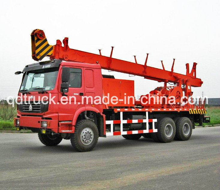 200m drilling rig truck, truck mounted drilling rig