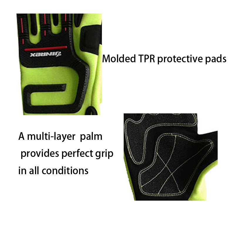 Mechanical Working Safety Protection Shockproof Worker Gloves