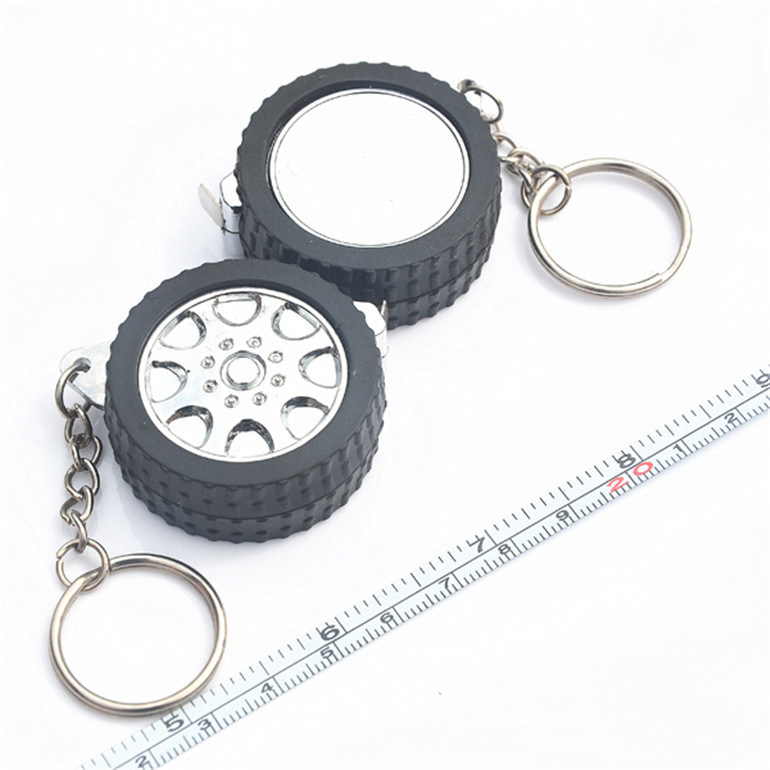 Promotional Items Mini Steel Tape Measure Metal Key Chain (MST-029)