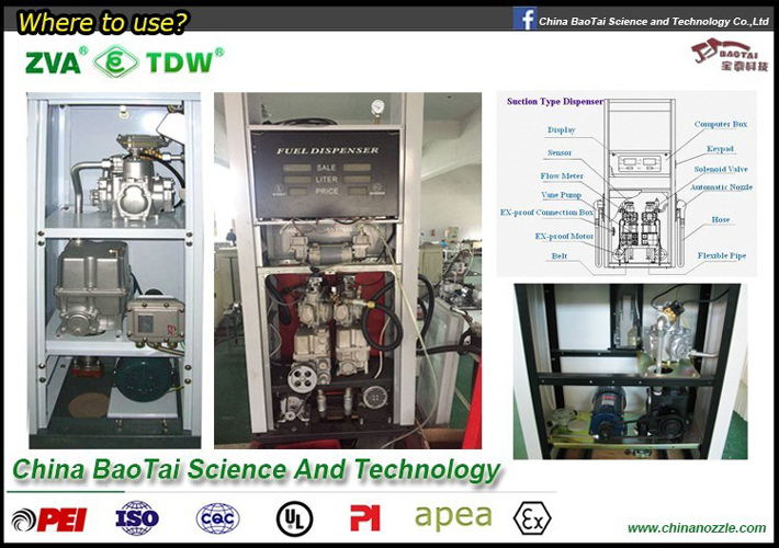 Tatsuno Fuel Oil Flow Meter for Pump Dispenser (TDW-BT65)