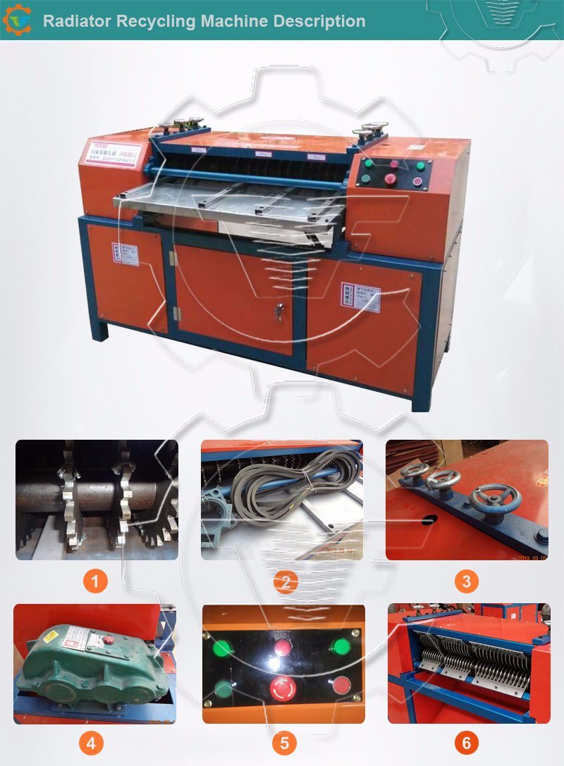 High Efficiency Scrap Copper Pipe Aluminum Separating Machine