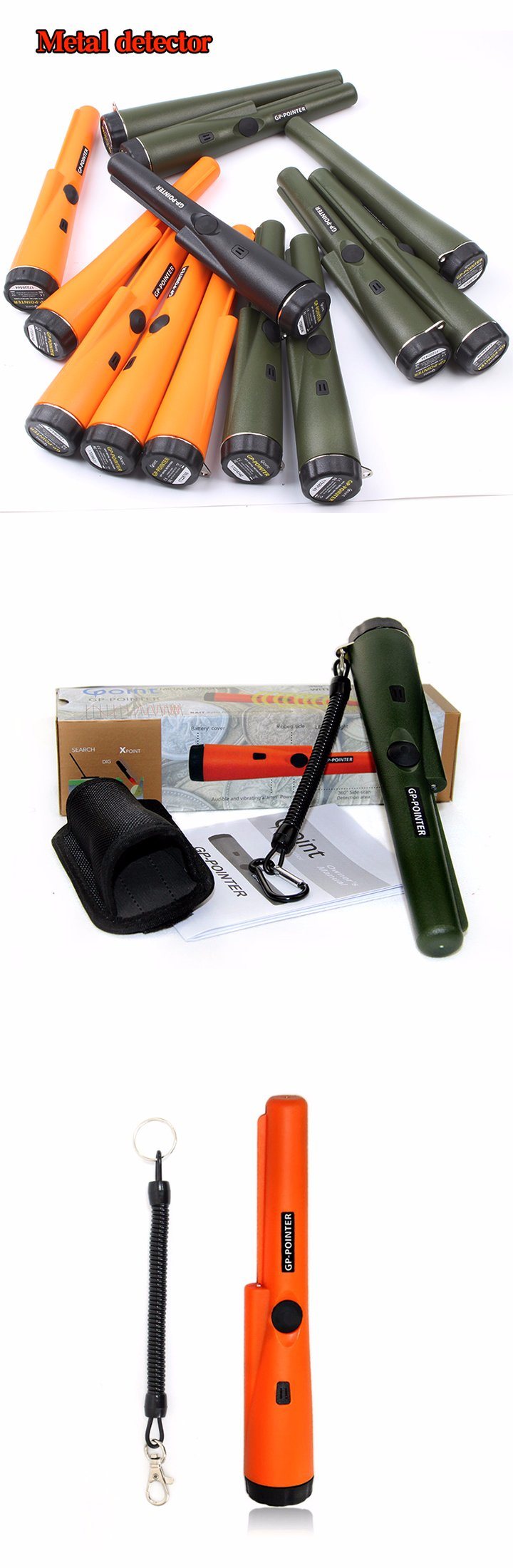 Handheld Metal Detector PRO Pinpointing Gp-Pointer Gold Metal Detector