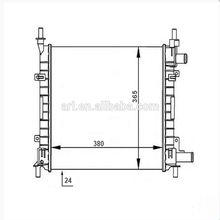 radiador de caminhão de refrigeração cooling truck radiator