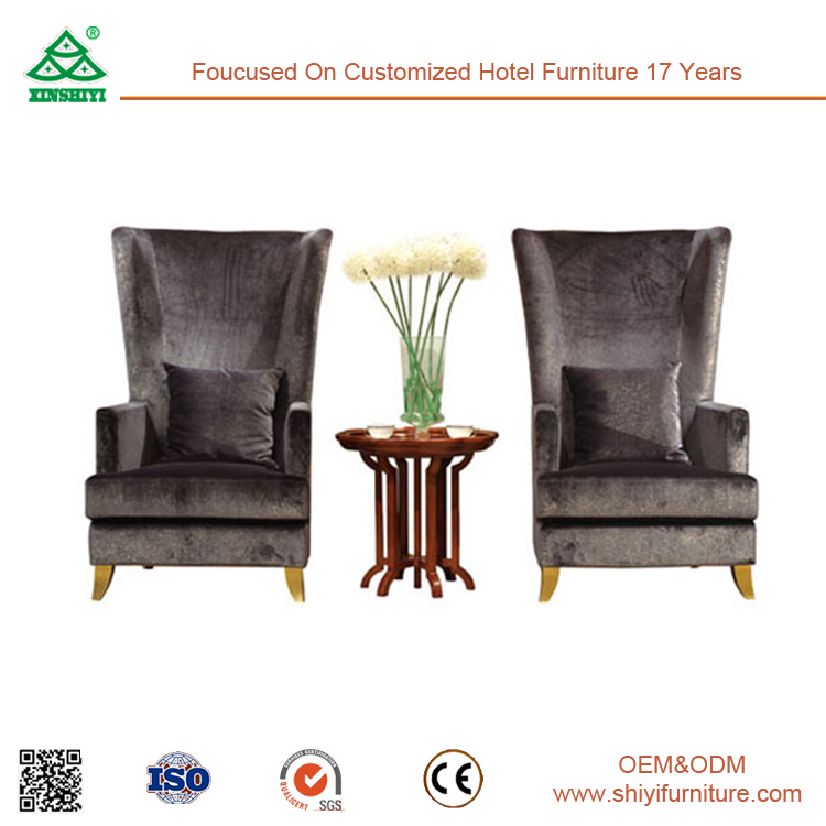 Antique American Style Hotel Leisure Chair New Classic Furniture for Villa