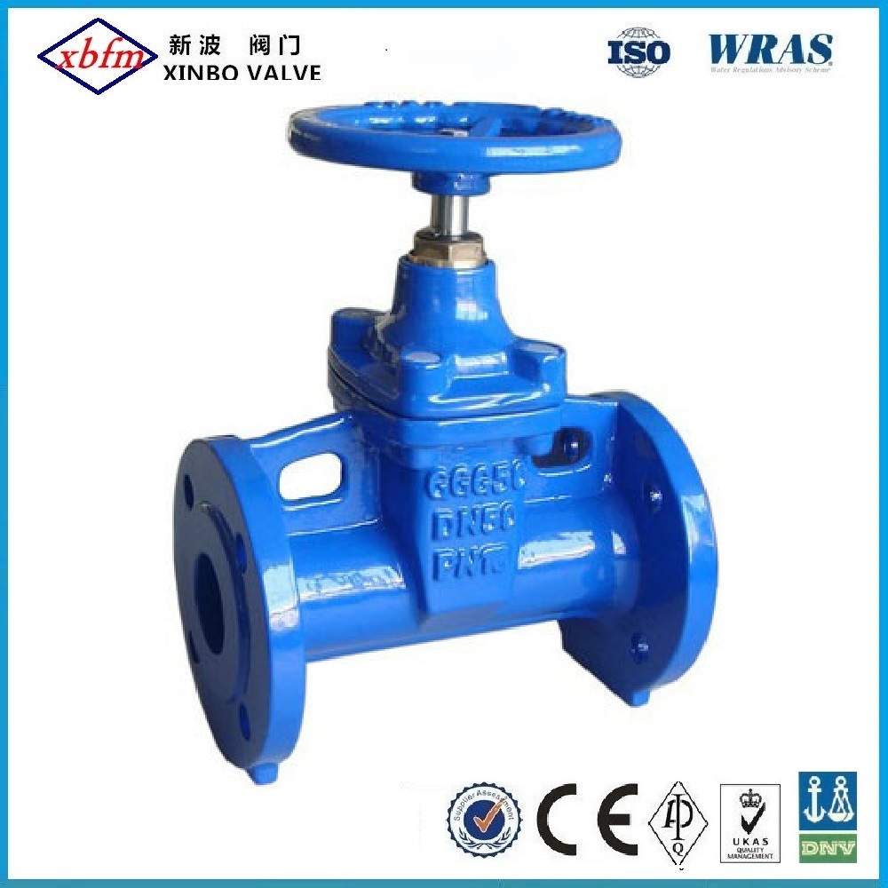 DIN3352-F5 Non-Rising Stem Cast Iron Metal Seated Gate Valve