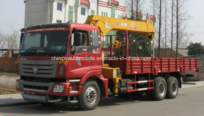 China 6X4 Crane on Truck 8 Tons Truck with Crane for Sale