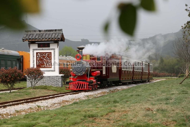 Playground Children Ride Mini Track Train 63seats