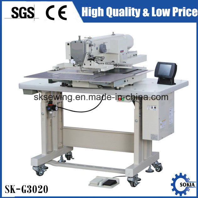 Cheap Price Shoe Leather Computer Programmable Pattern Sewing Machine