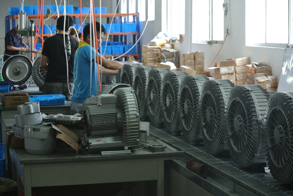 Regenerative Blower with Three Phase Single Stage for Water Aeration