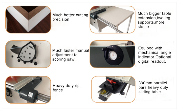Woodworking Automatic Sliding Table Panel Saw