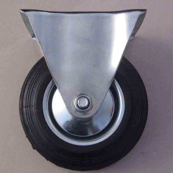 High Quality Solid Wheel with Plastic or Metal (SR1306)