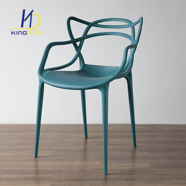 Leisure Shop Simple Lazy Plastic Restaurant Commercial Dining Chairs