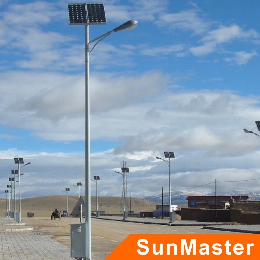 Hot Sale Highway Use 10W Solar Street Lighting System 5 Years Warranty Solar LED Street Light 3mm Thickness Pole
