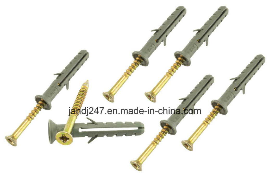 High Quality Plastic Wall Anchor Screws with