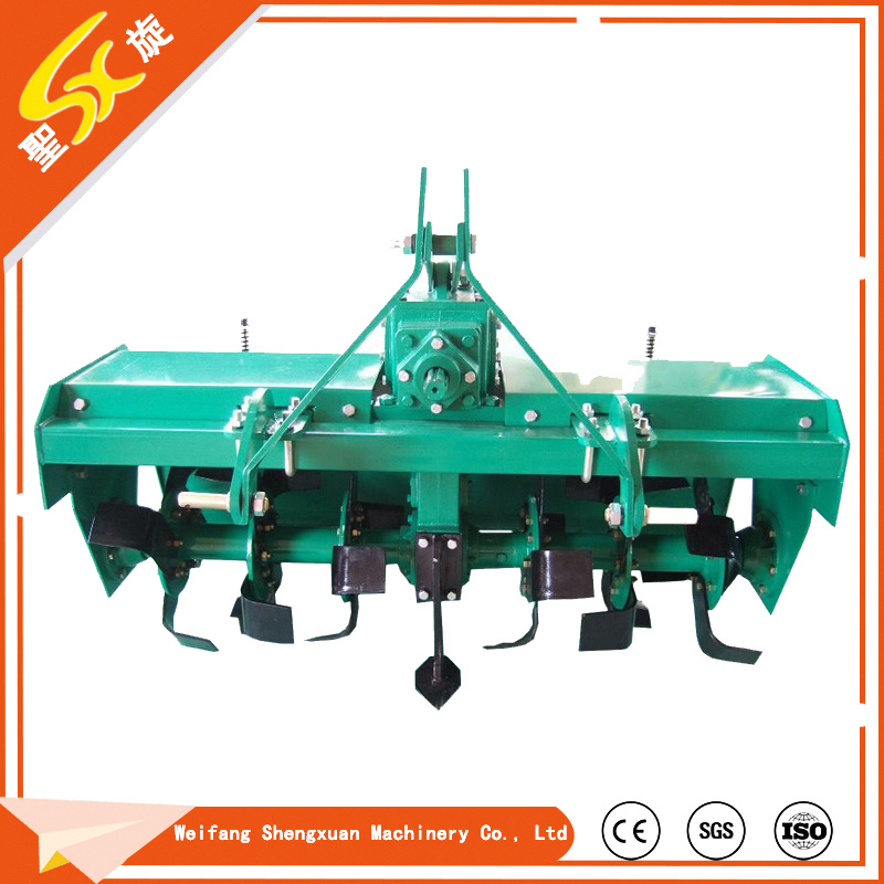 Wide Blades Pto Tractor Tiller for Farm Use