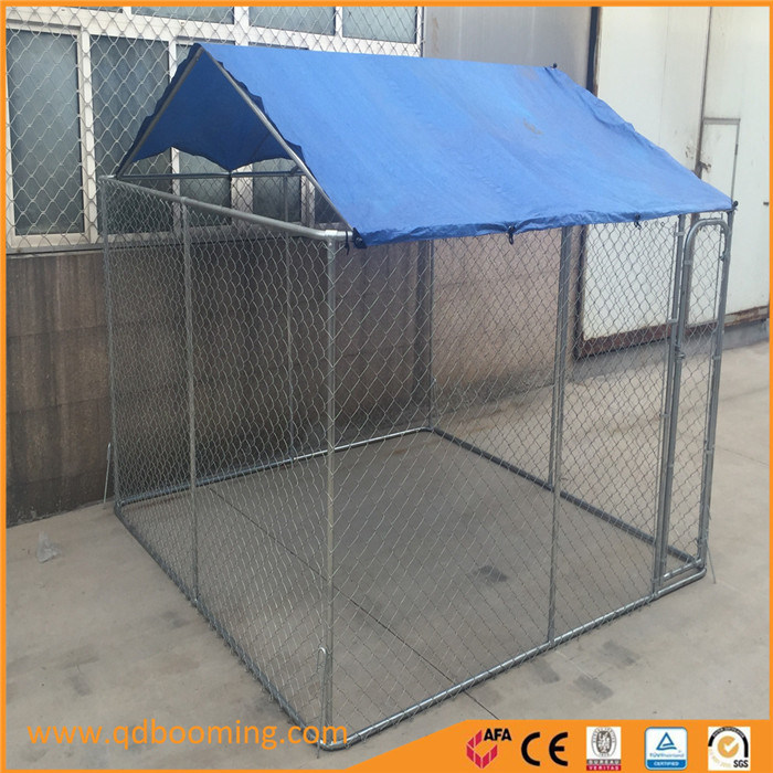 Chain Link Dog Kennel with Waterroof