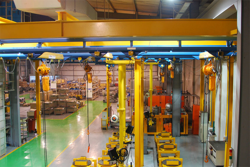 China Manufacturer 2 Ton Hoist Crane Used in Moulds