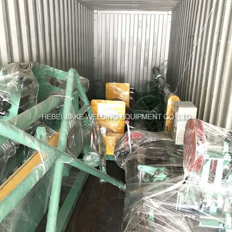 High Speed Double Wire Diamond Mesh Chain Link Fence Machine