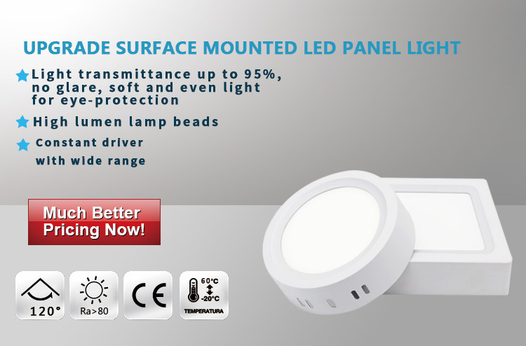 Super Bright Keou 9W 18W Embedded Surface Lamp 24watt 36W SMD Round Ceiling LED Panel Light