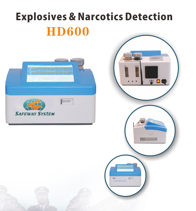 Table Type Explosive Detector HD600 for Station Security Checking
