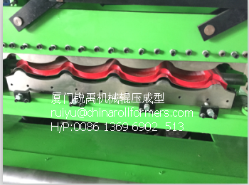 Metal Steel Glavzed Tile Roof Panel Making Machine Roofing Tile Cold Roll Forming Equipment with Fast Working Speed 6m/Min