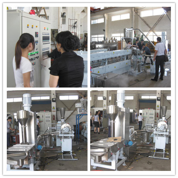 PE Plastic Granules Processed PP Granules Making Machine